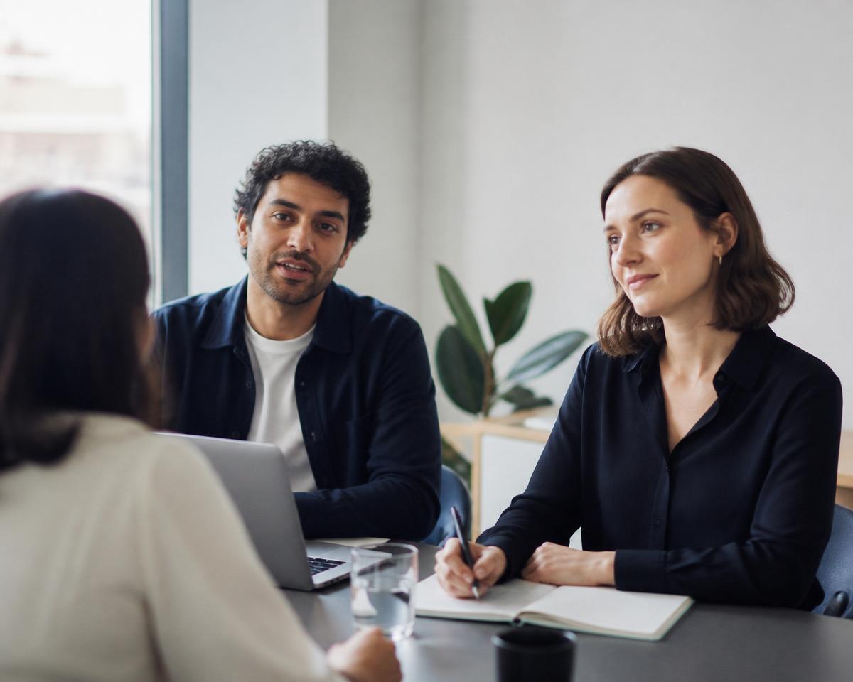 Professional Services business owners at work